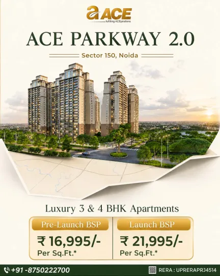  ACE Parkway 2.0 – Luxury Homes in Sector 150 Noida