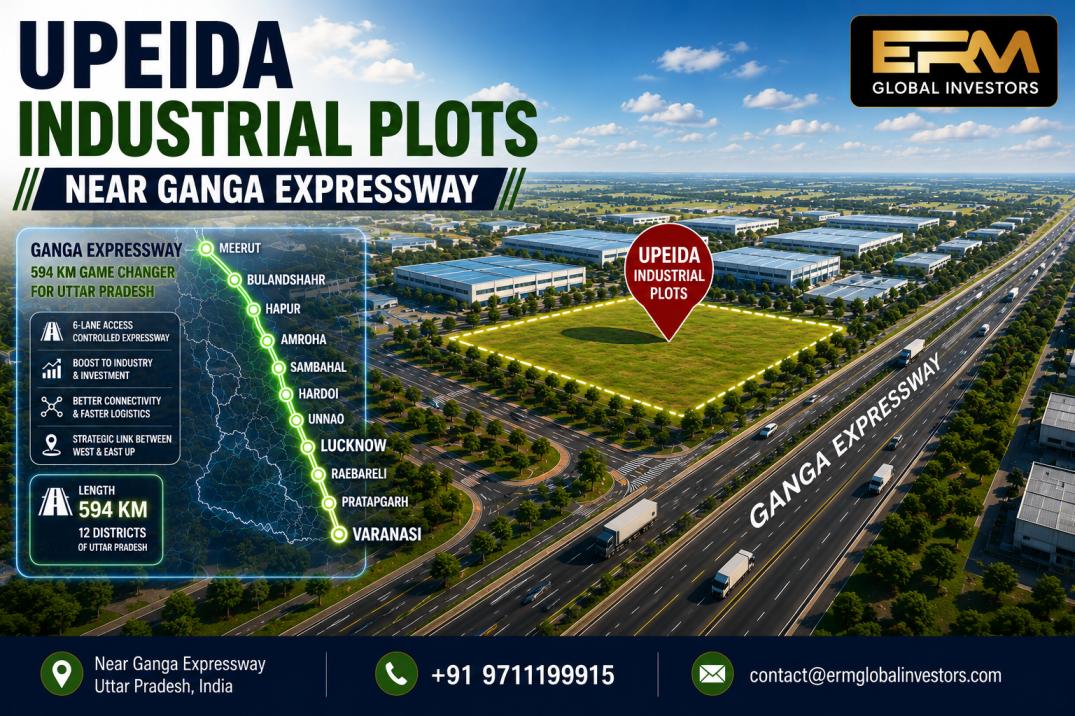  UPEIDA Industrial Plots | Near Ganga Expressway