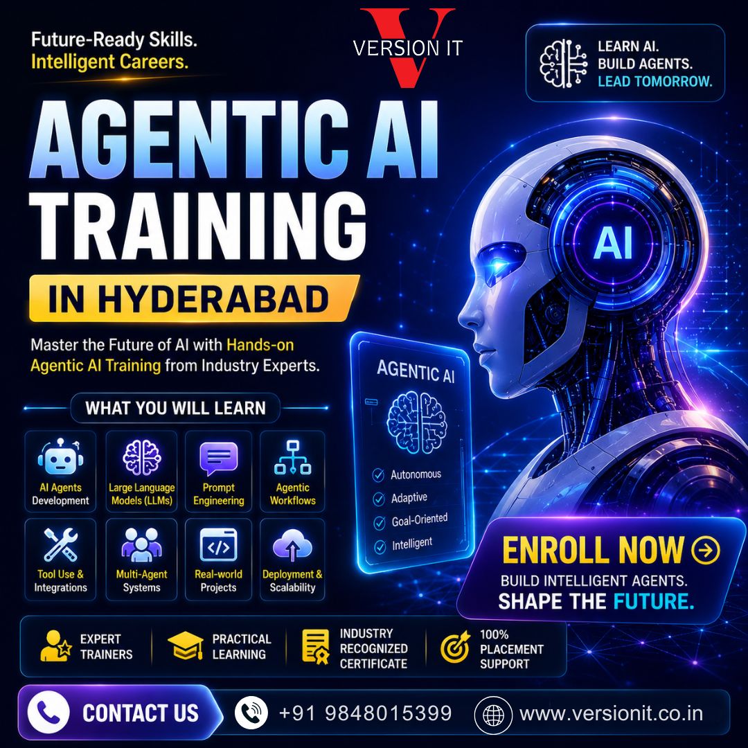  Top-Rated Agentic AI Training in Hyderabad for AI Innovation