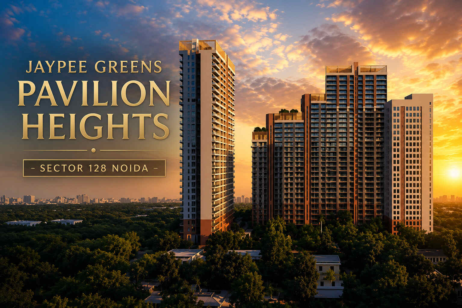  Jaypee Greens Pavilion Heights - Live Exceptionally in Noida