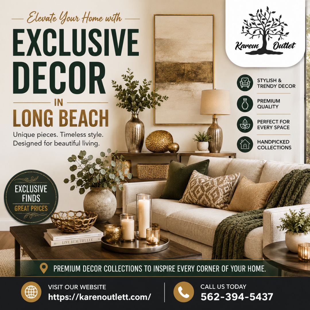  Exclusive Decor in Long Beach for Stylish Home Interiors