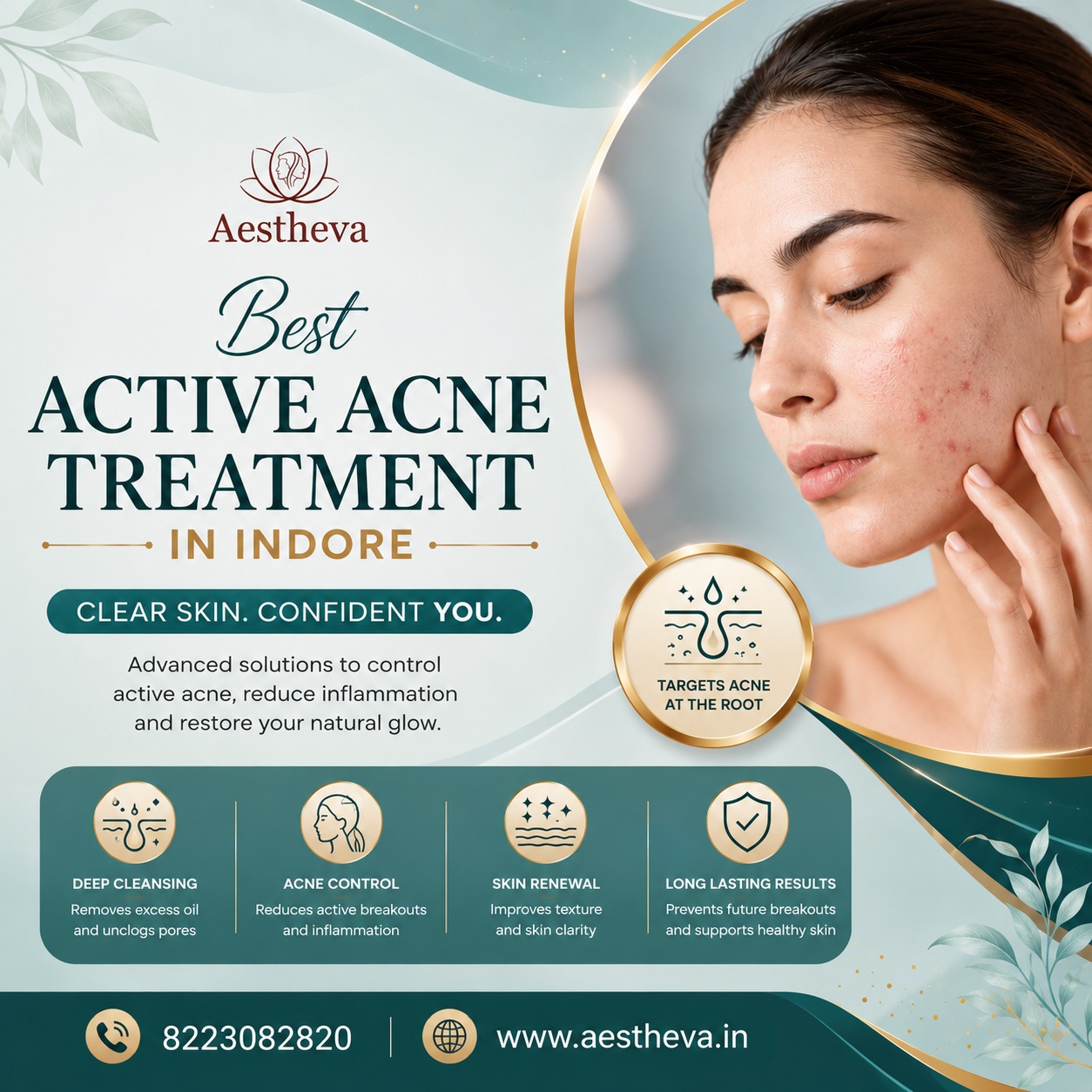  Best Active Acne Treatment in Indore - Aestheva