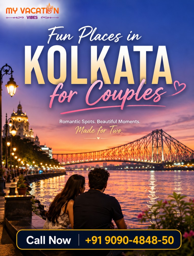  Hurry! Explore Fun Places in Kolkata for Couples +91 9090-4848-50