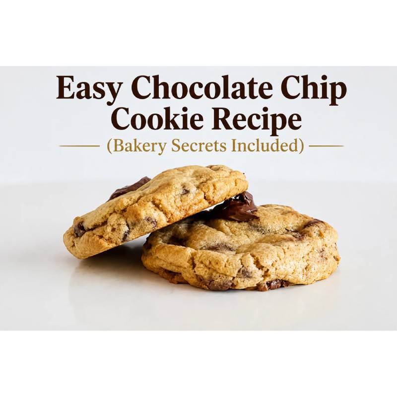 Easy Chocolate Chip Cookie Recipe (Bakery Secrets) – Mia & Maddie