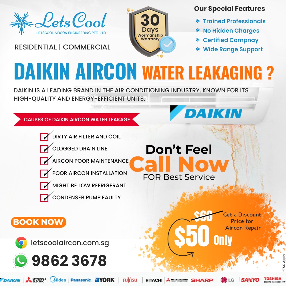  Daikin Aircon Water Leaking