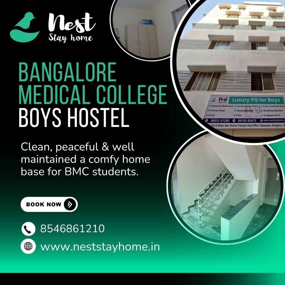  Bangalore Medical College Boys Hostel , Boys Hostel near Bangalore Medical College and Research Institute, Kalasipalya
