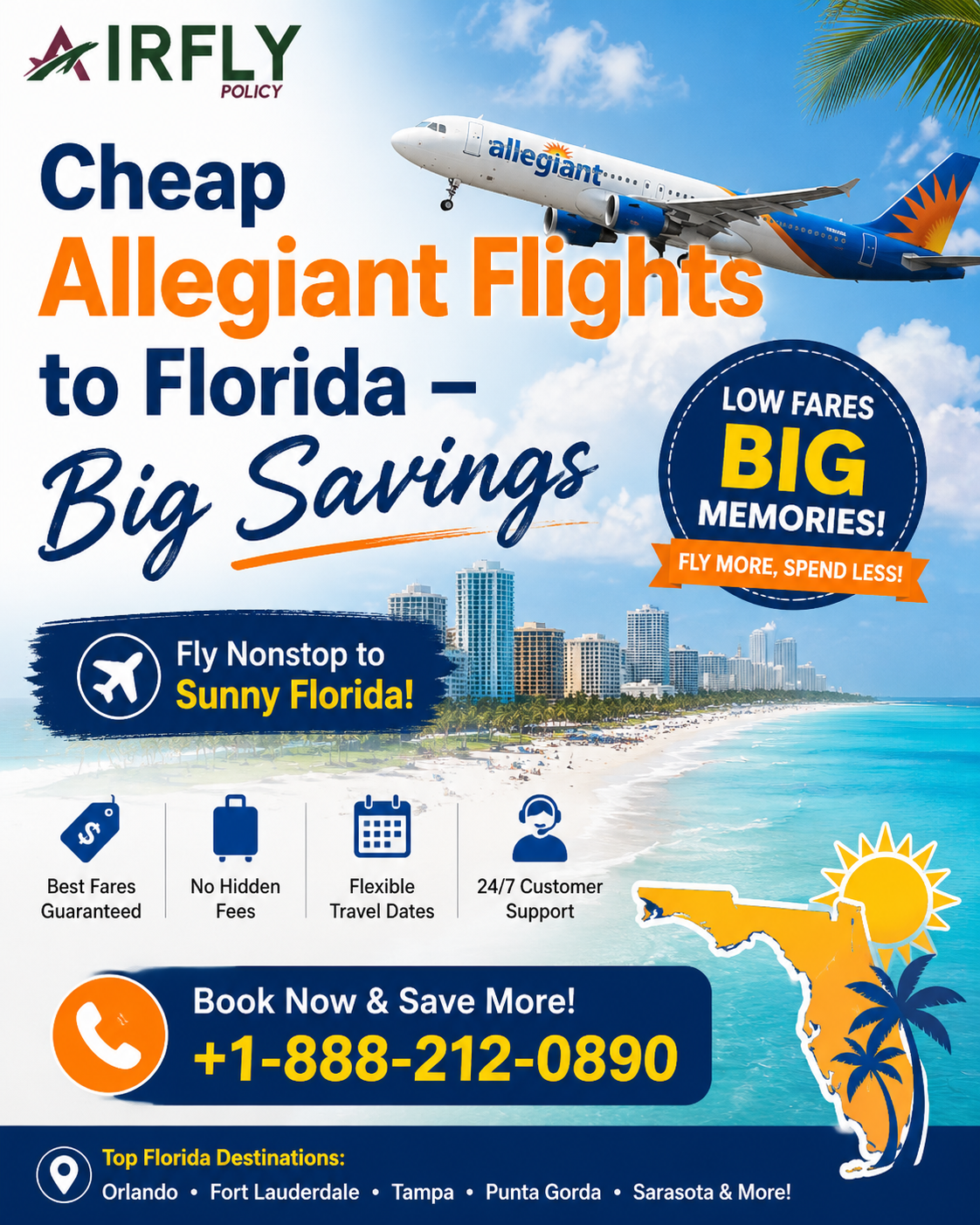  Cheap Allegiant Flights to Florida – Big Savings