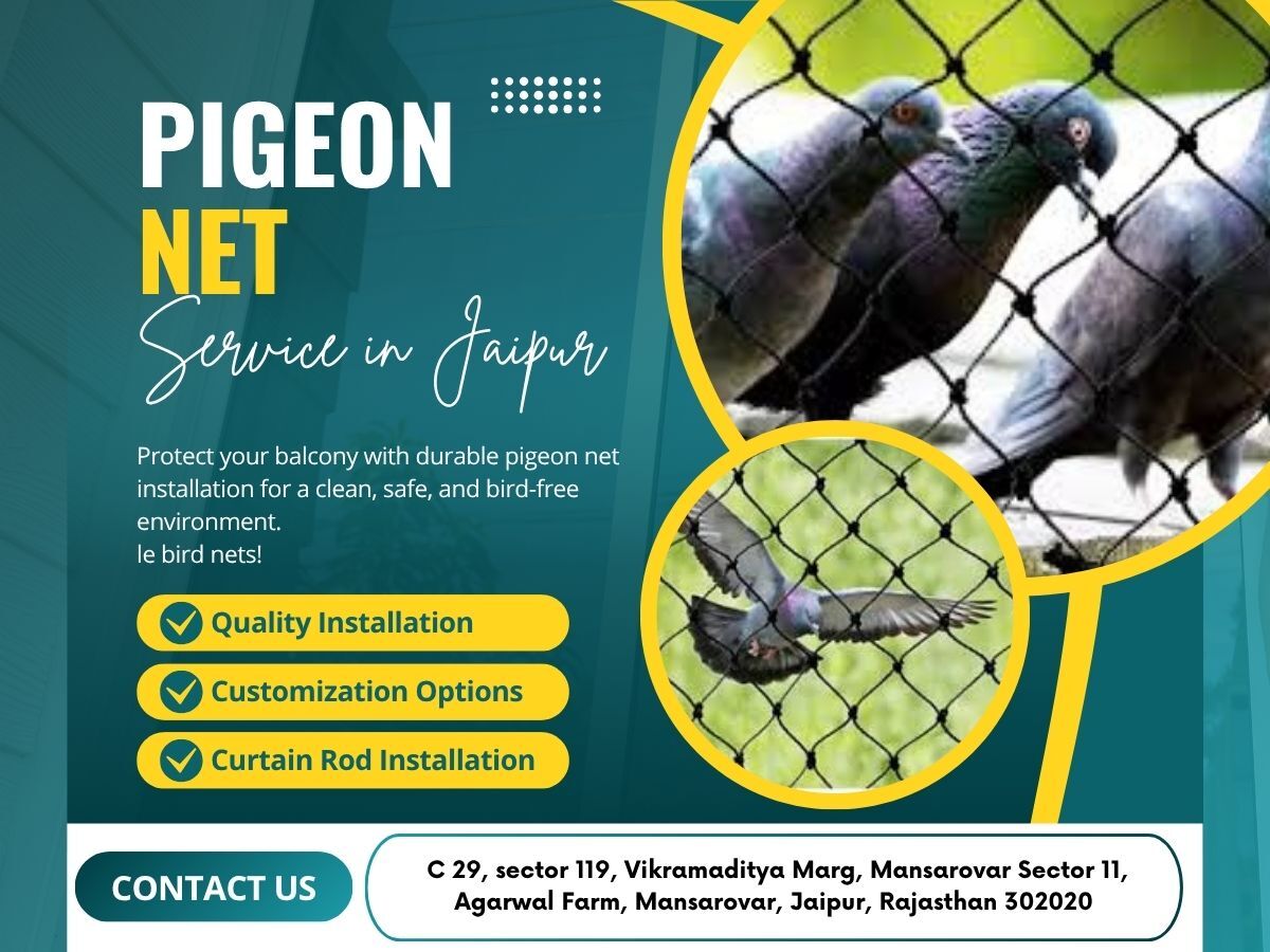  Pigeon Net Service in Jaipur BalconyPro