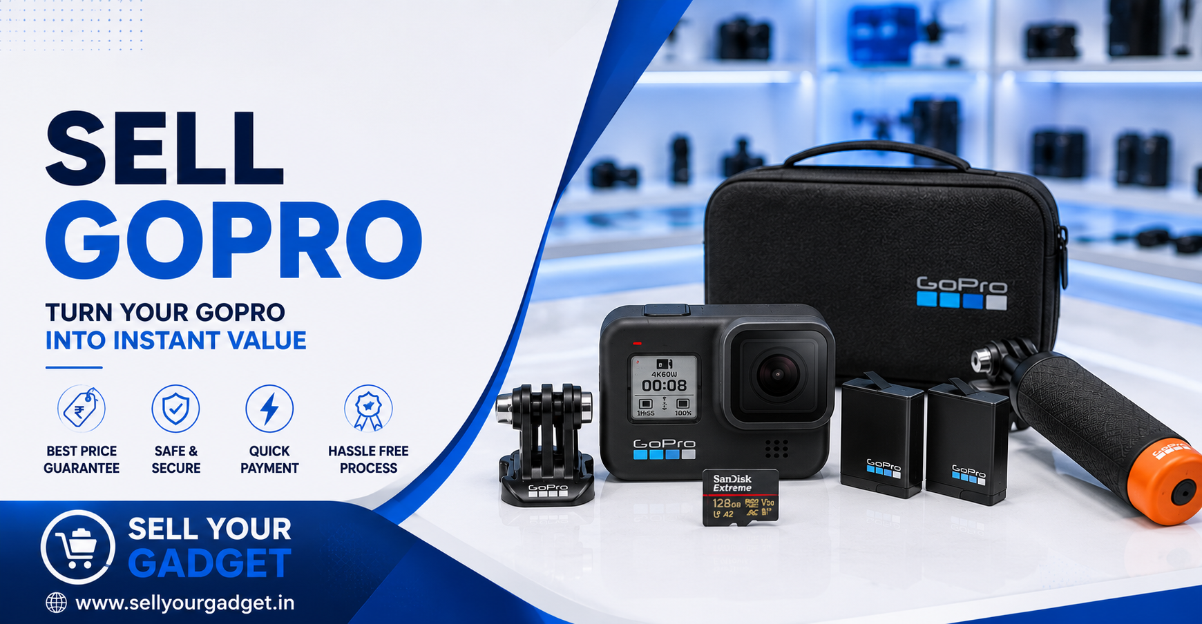  Sell GoPro Camera Online Quickly – Sell Your Gadget