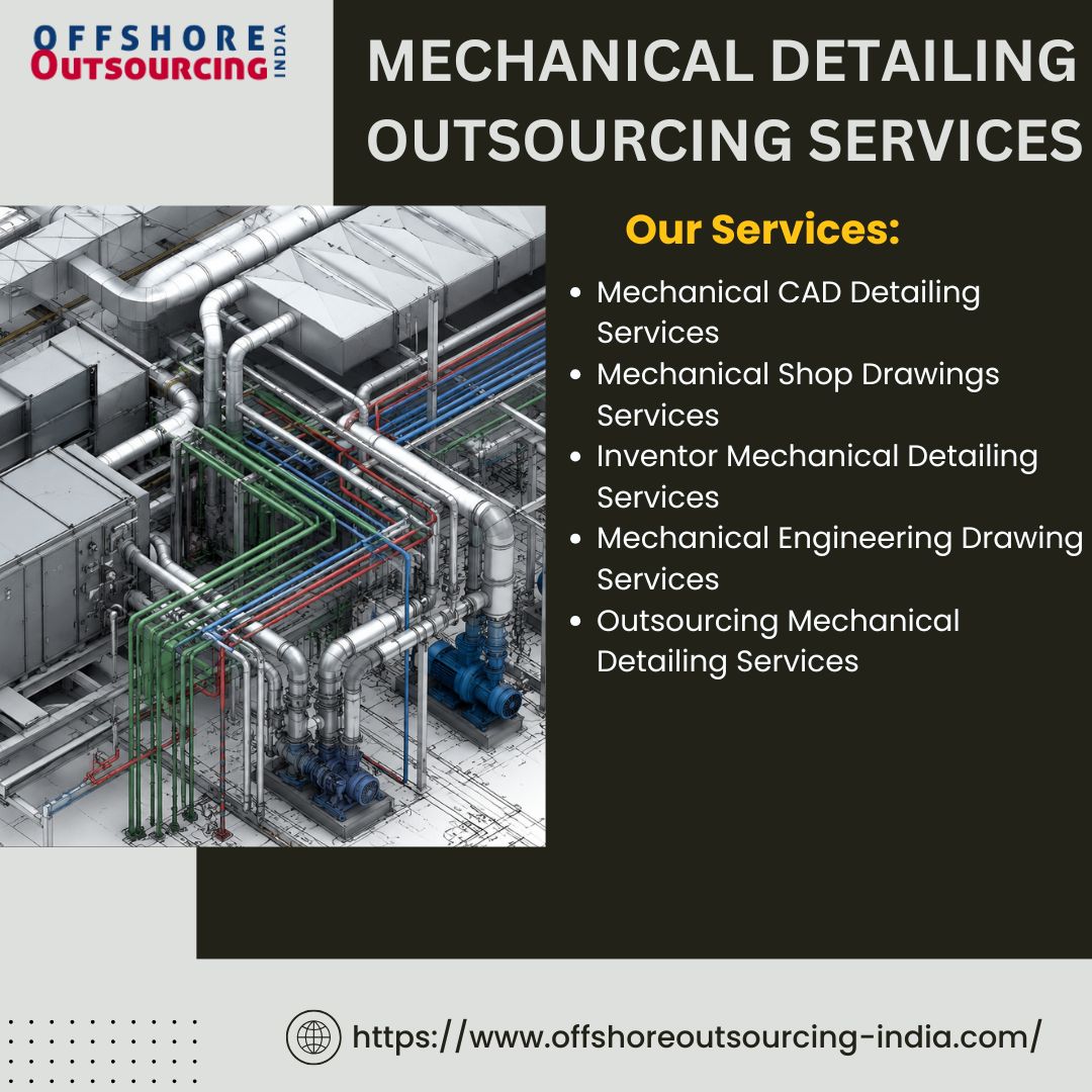  Need Mechanical Detailing Outsourcing Services? Get Started at $15/hr