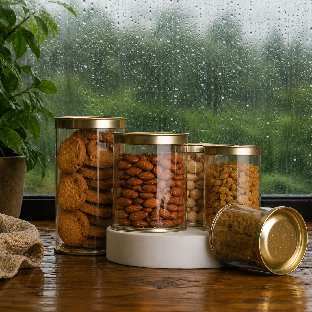  Clear Tin Jars for Home Bakers Looking to Protect Baked Products During the Monsoon Season