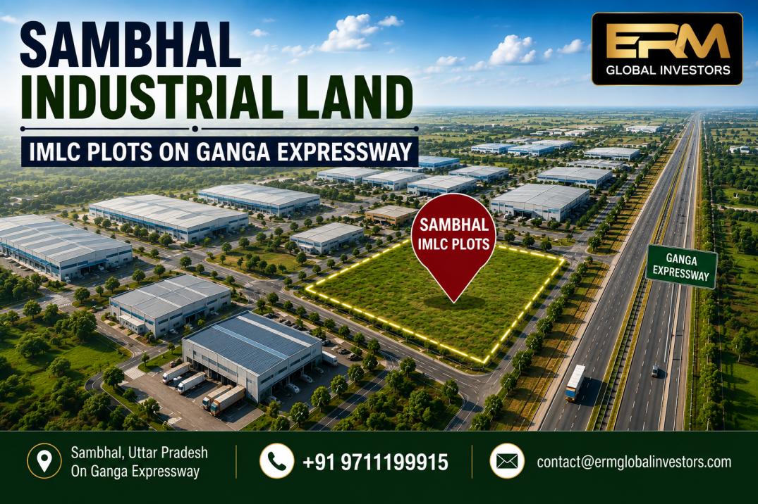  Sambhal Industrial Land | IMLC Plots on Ganga Expressway