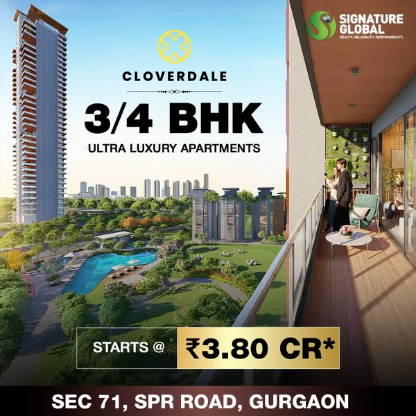  Signature Global Cloverdale SPR - Sector 71, Gurgaon