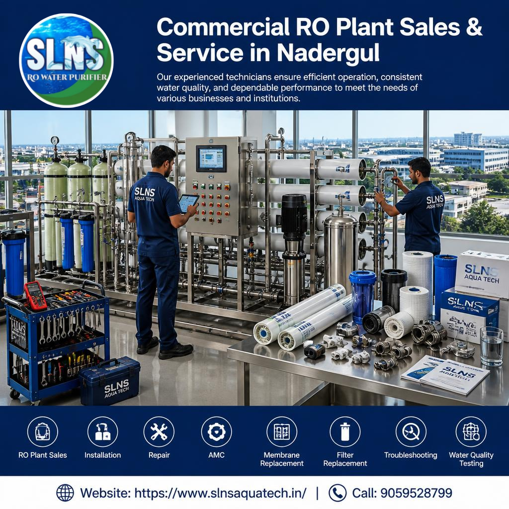  Commercial RO Plant Sales & Service in Nadergul