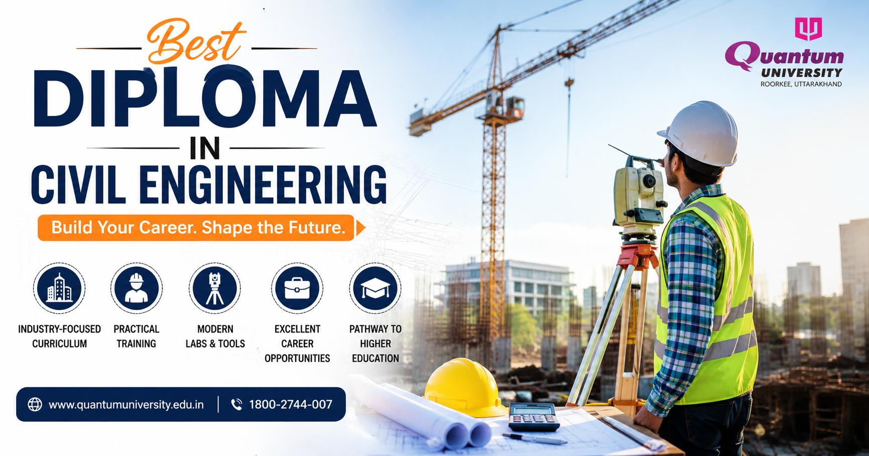  Best Diploma in Civil Engineering | Build a Strong Career in Construction