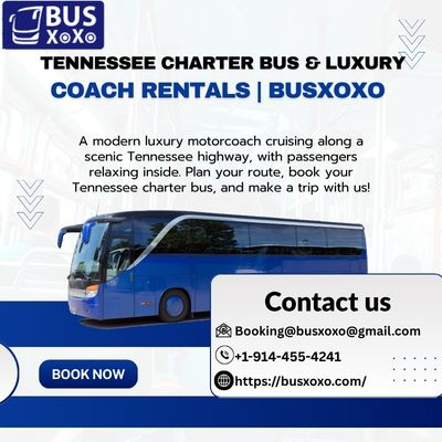  Tennessee Charter Bus & Luxury Coach Rentals | BusXoXo