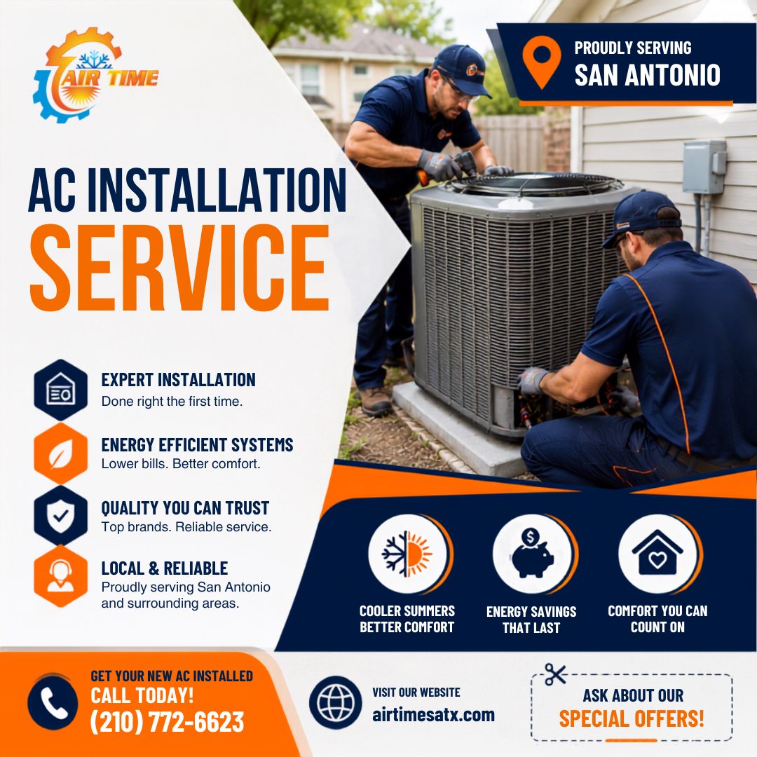  AC Installation Service San Antonio