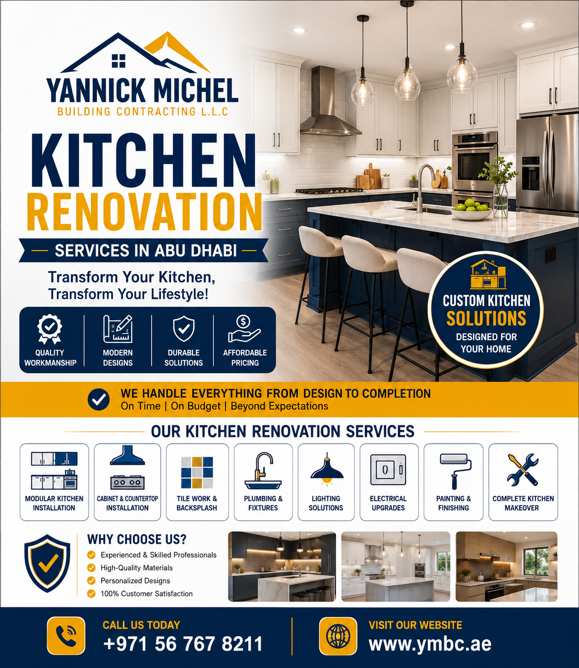  Kitchen Renovation Services Abu Dhabi