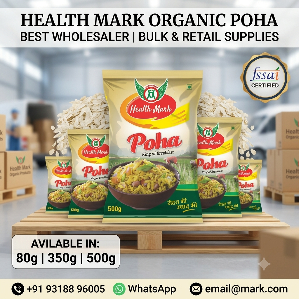  Best Poha seller and manufacture in Rajasthan | Health Mark