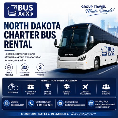  Book Your North Dakota Charter Bus Today