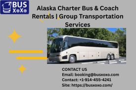  Alaska Charter Bus & Coach Rentals | Group Transportation Services