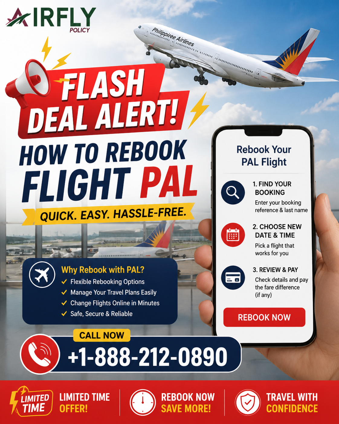  Flash Deal Alert! How to Rebook Flight PAL