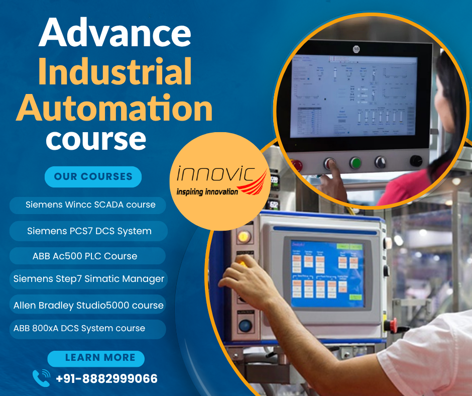  Advanced Industrial Automation Course in Delhi NCR.