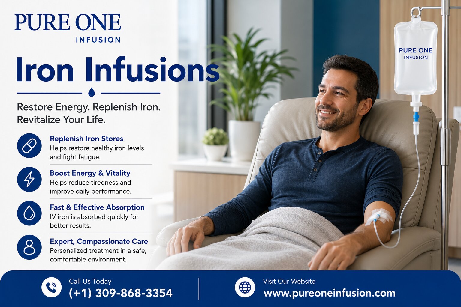 Iron Infusions Near Me | Safe & Personalized IV Care