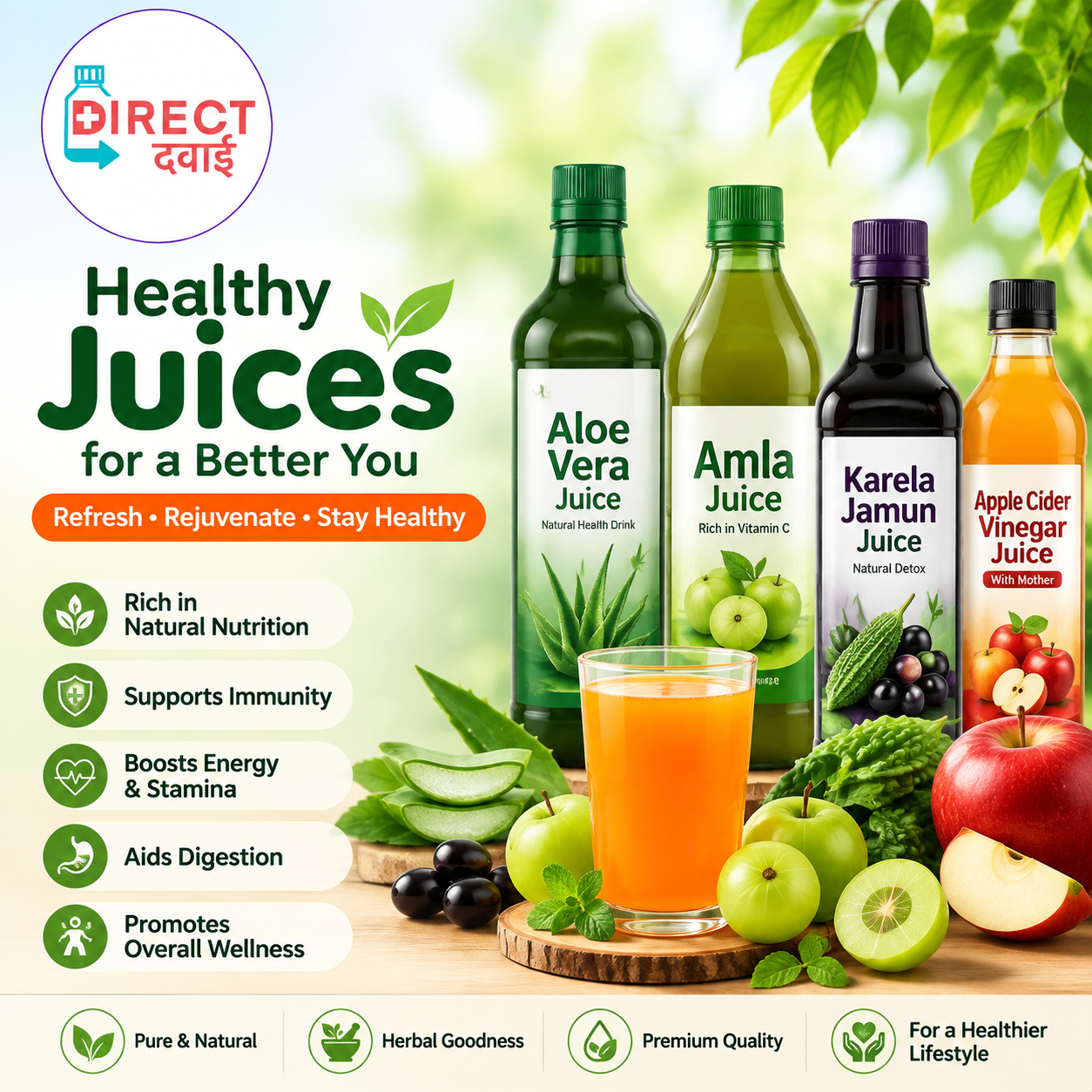  Buy Healthy Juices Online | Natural Wellness Drinks Save up to 25% off