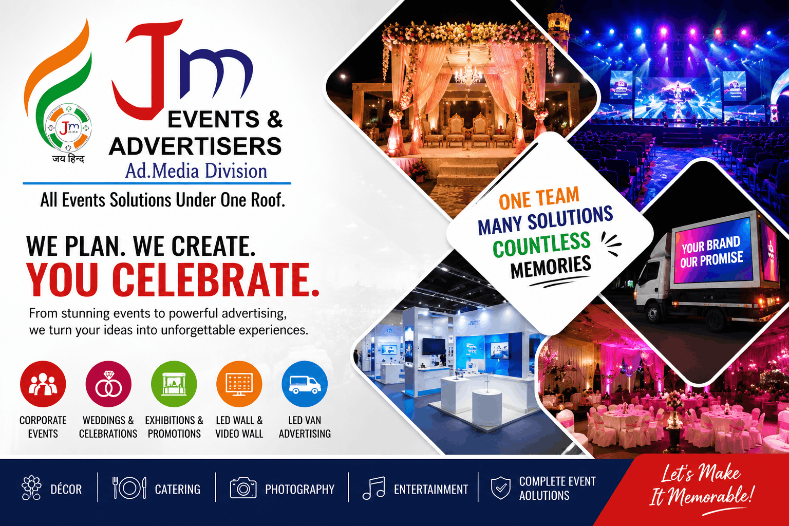  JM Events & Advertisers | Best Event Management Company in Lucknow