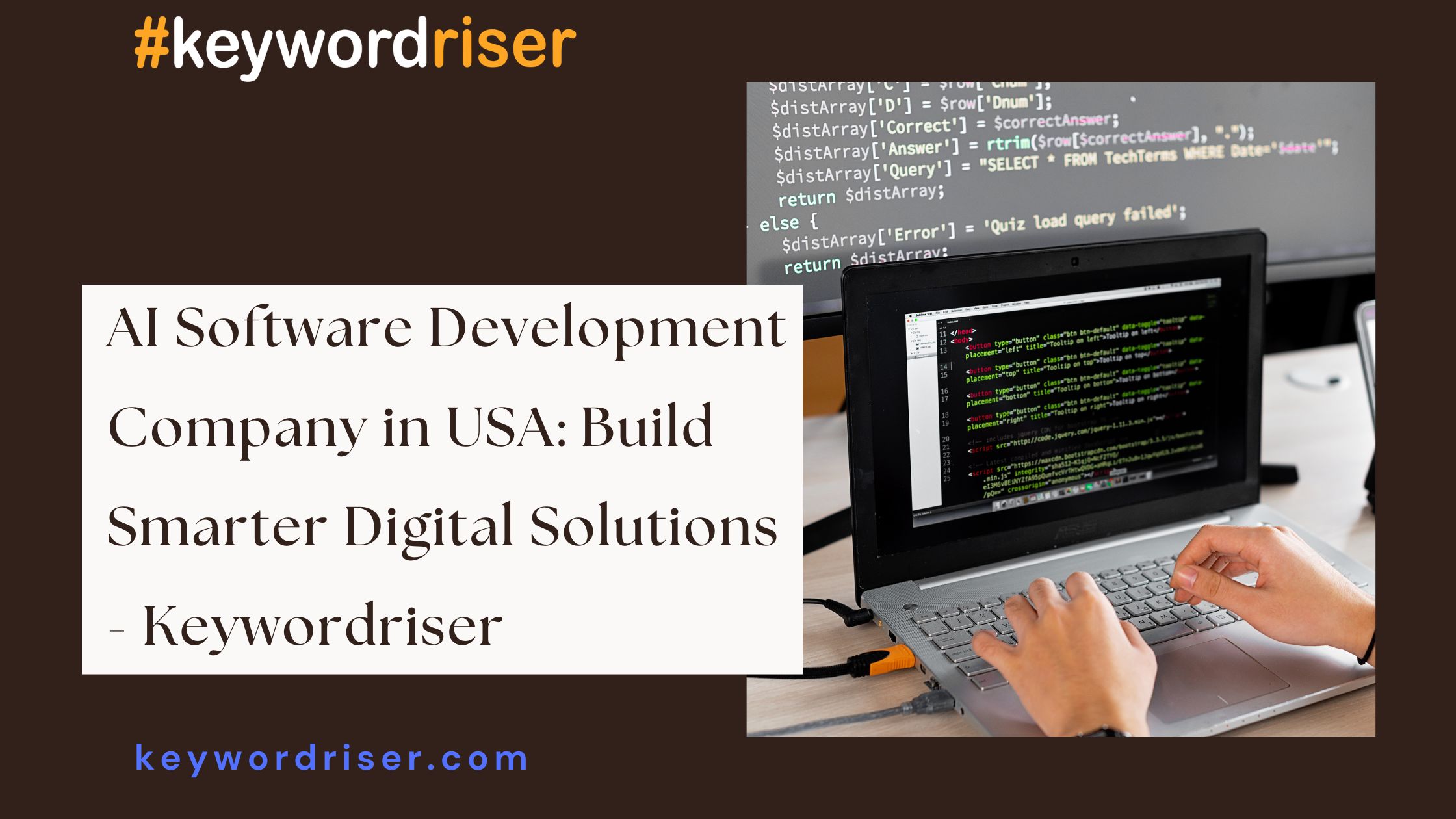  AI Software Development Company in USA: Build Smarter Digital Solutions - Keywordriser