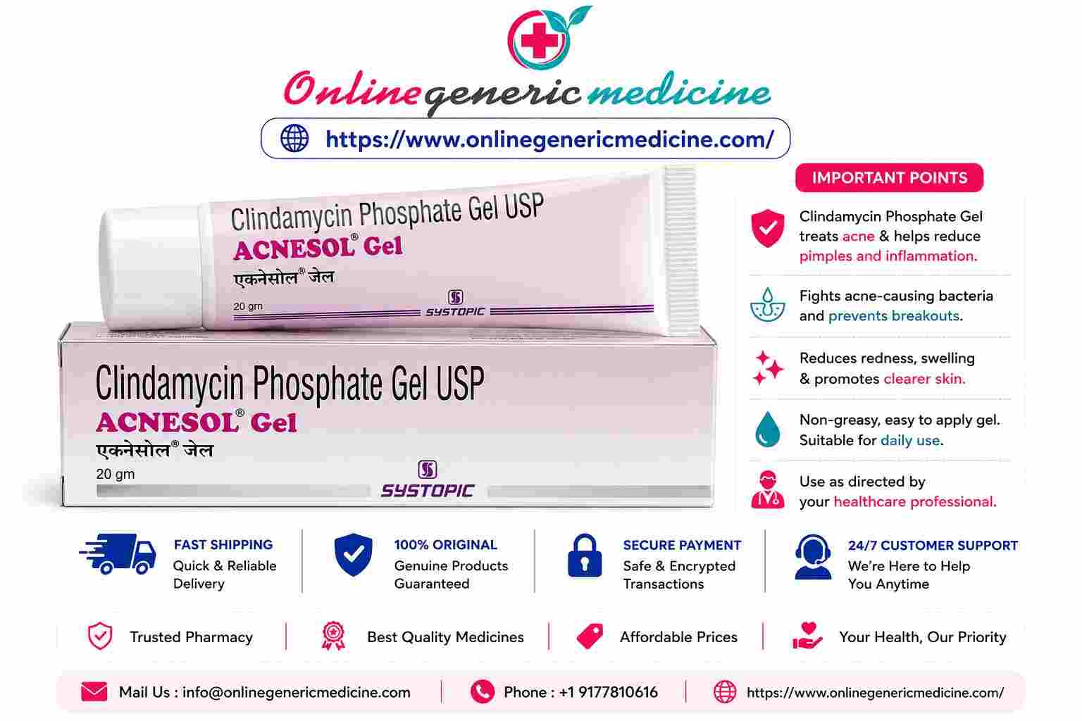  Acnesol Gel 20gm | Complete Product Overview