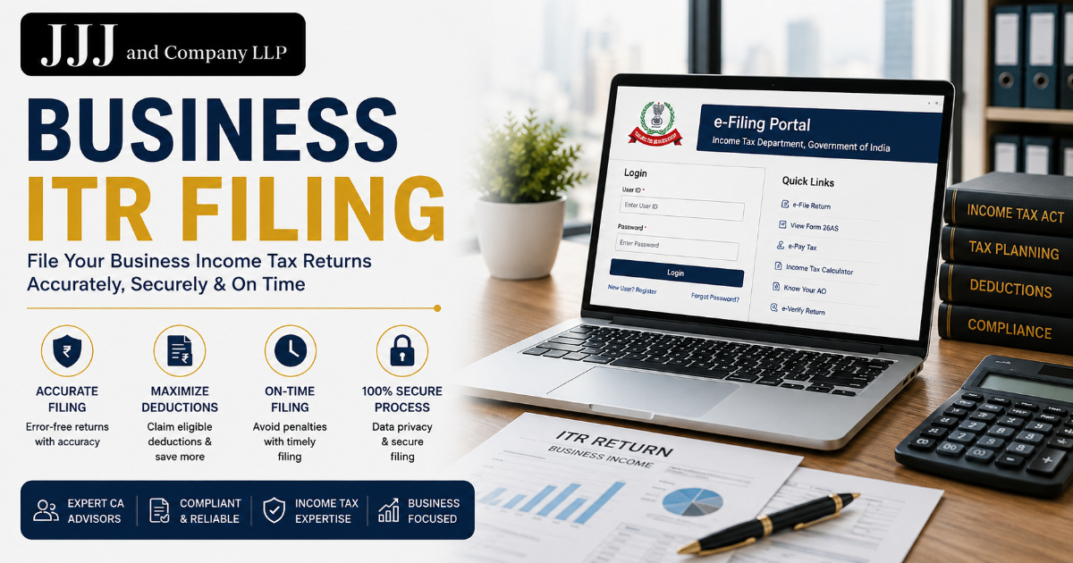  Business ITR Filing Services | Expert Income Tax Consultant Delhi