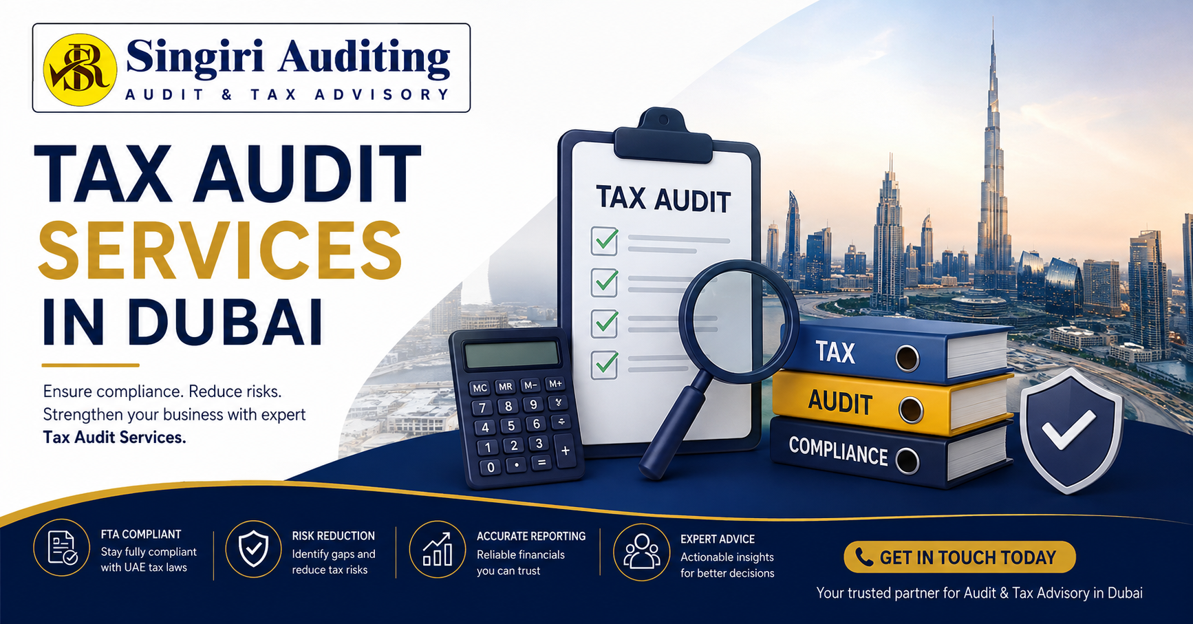  Trusted Tax Audit Services in Dubai for Corporate Tax & VAT Reviews