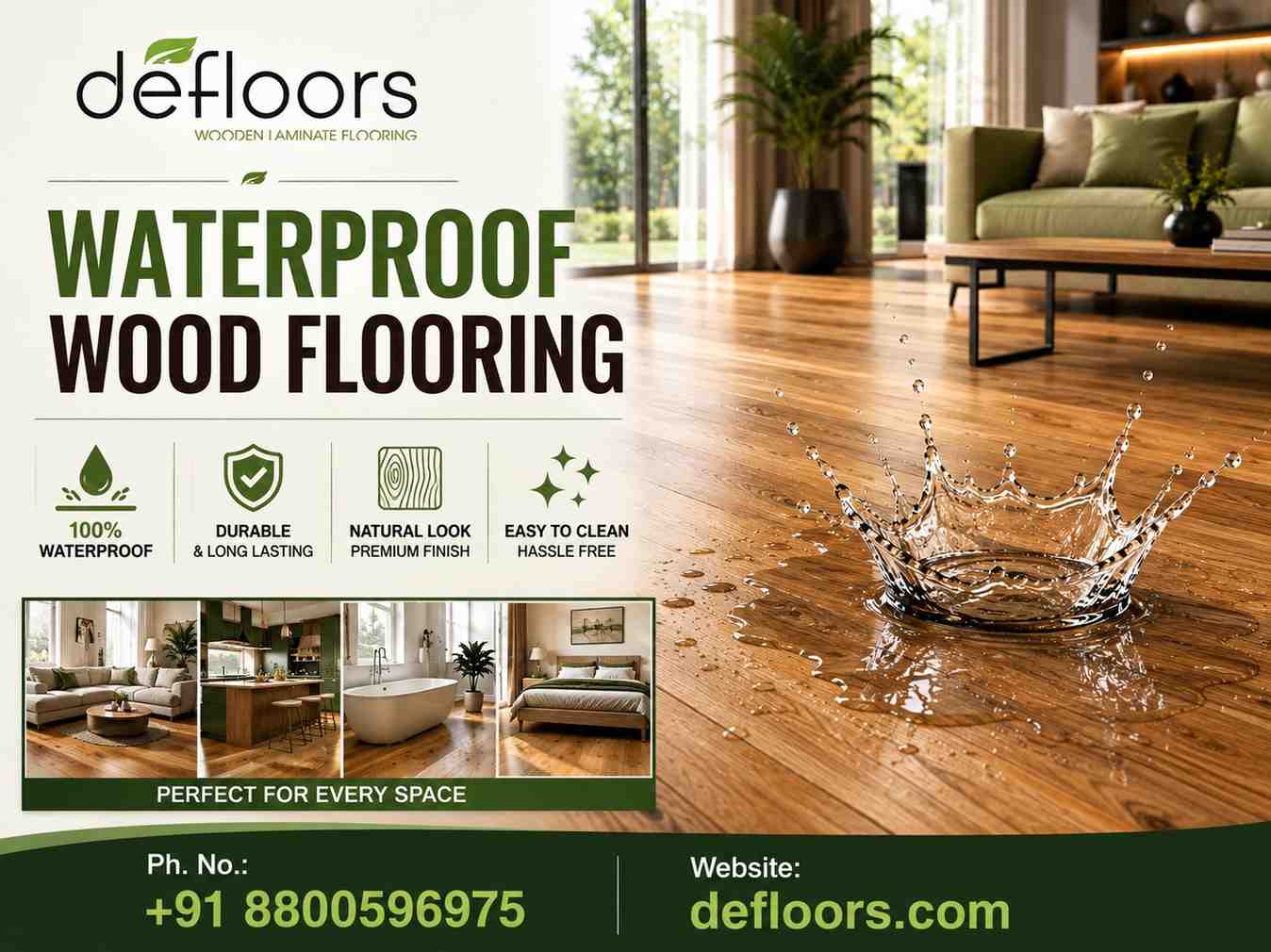 Waterproof Wood Flooring - Defloors