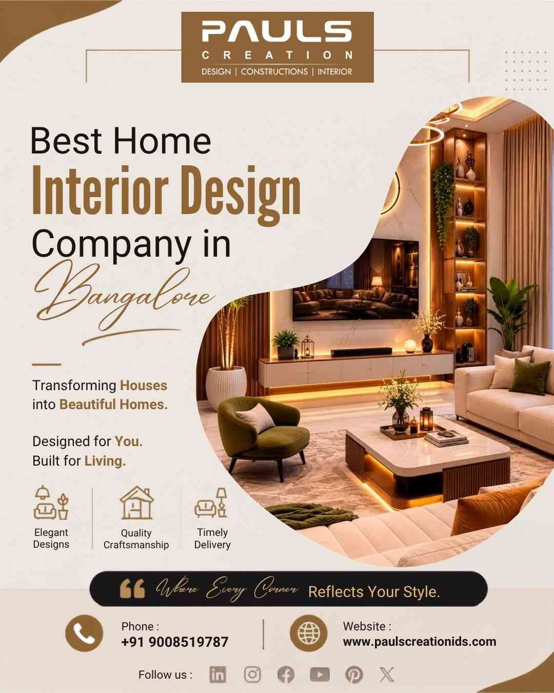  best home interior design company in Bangalore