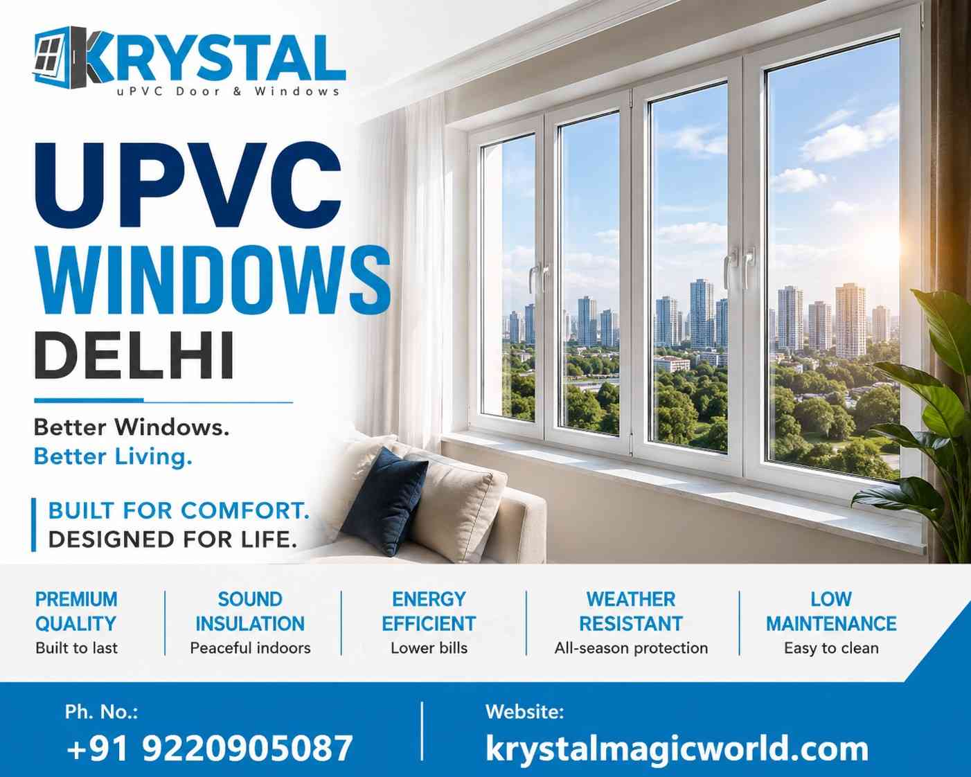 Upvc Windows Delhi - Krystal Magic World