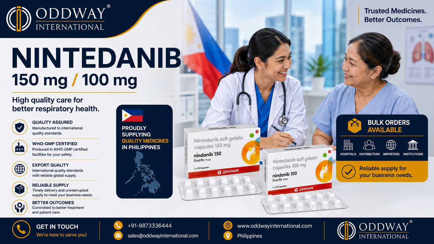  Nintedanib Price Philippines for B2B Supply Philippines - Oddway
