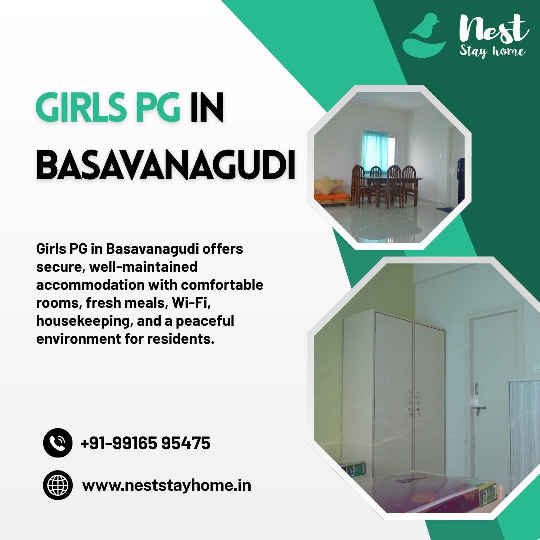  Girls PG in Basavanagudi