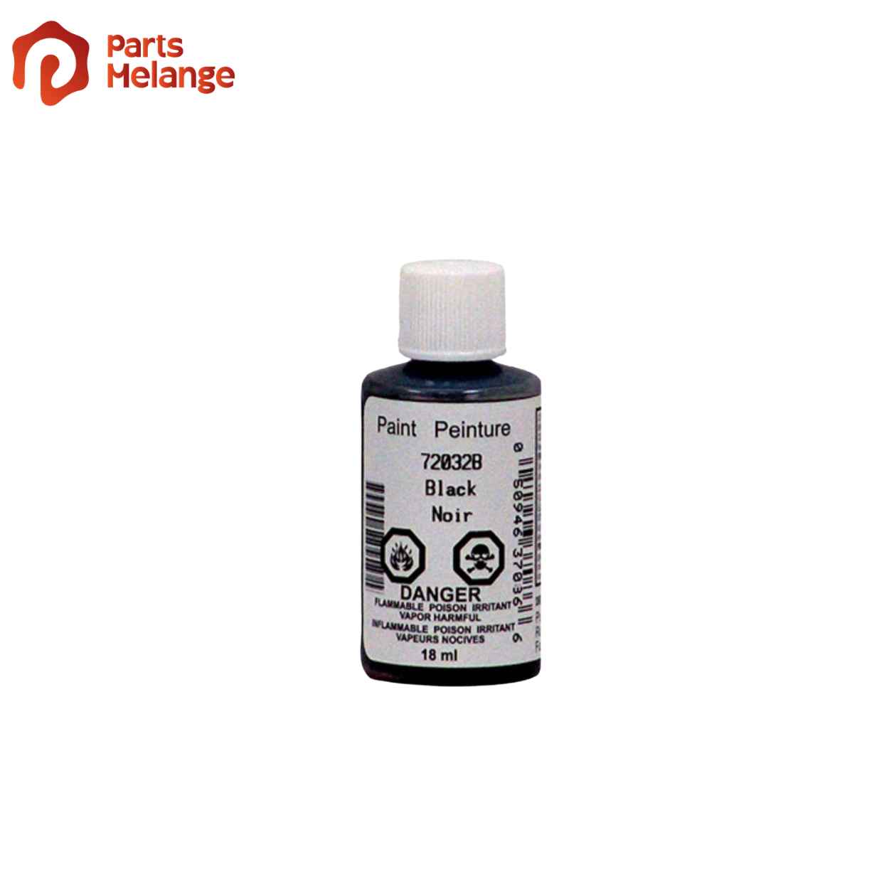  Whirlpool 72032 Touchup Paint Black for Refrigerator