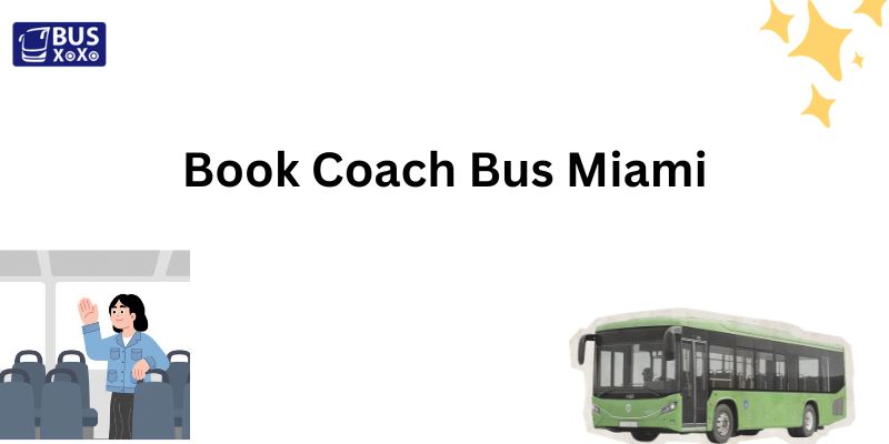  Book Miami charter bus rental for affordable group transportation
