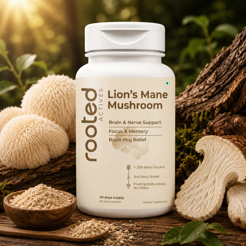  Lion's Mane Mushroom 60 Capsules