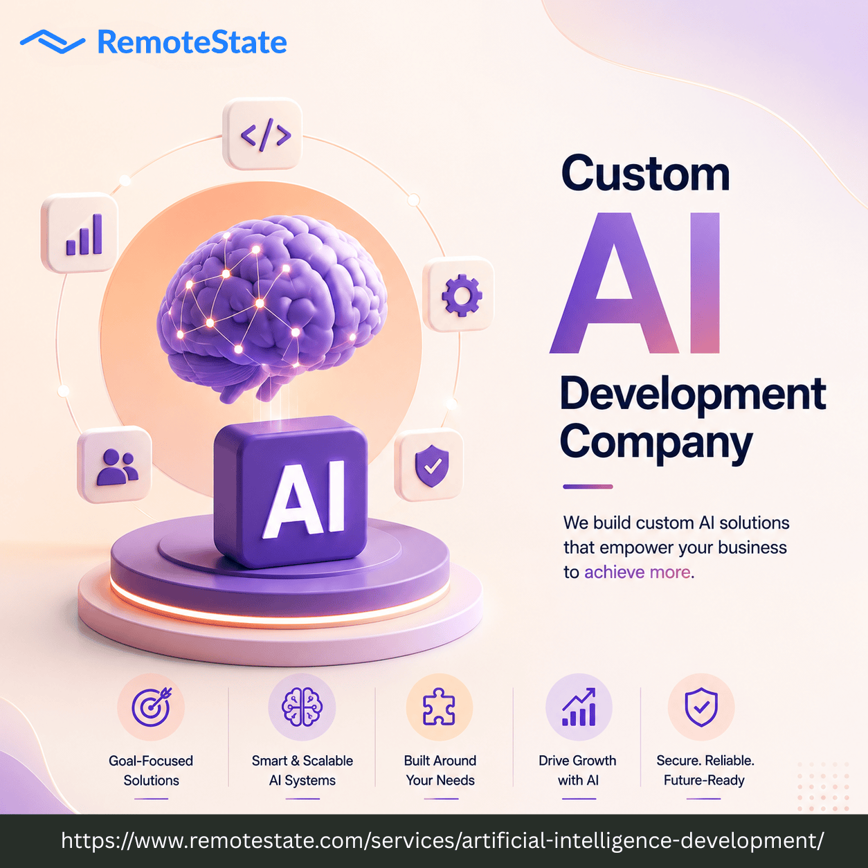  Custom AI Development Company Built to Deliver Results
