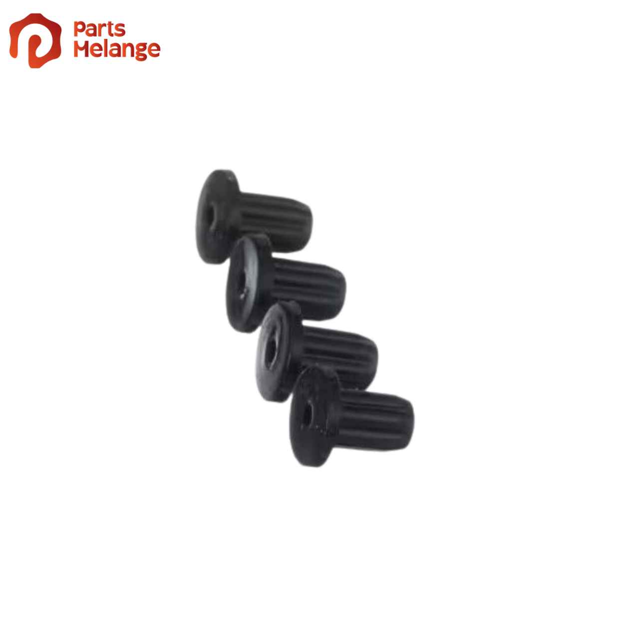  Whirlpool 814465 Burner Grate Foot Pad Kit Black for Range
