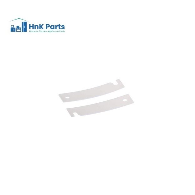  General Electric WE03X37319 Dryer Front Bearing Drum Slide 2-Pack White