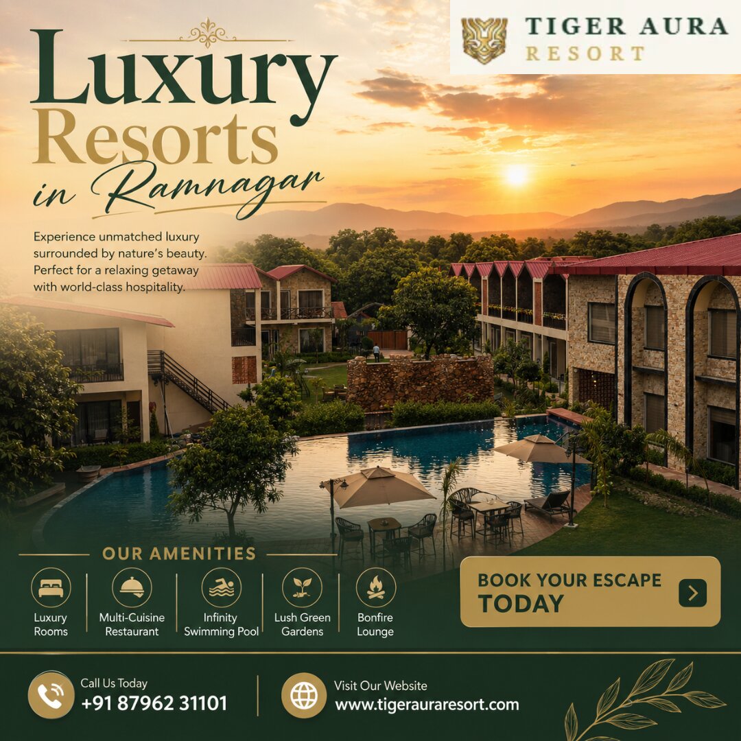  Luxury Resorts in Ramnagar for a Comfortable Stay