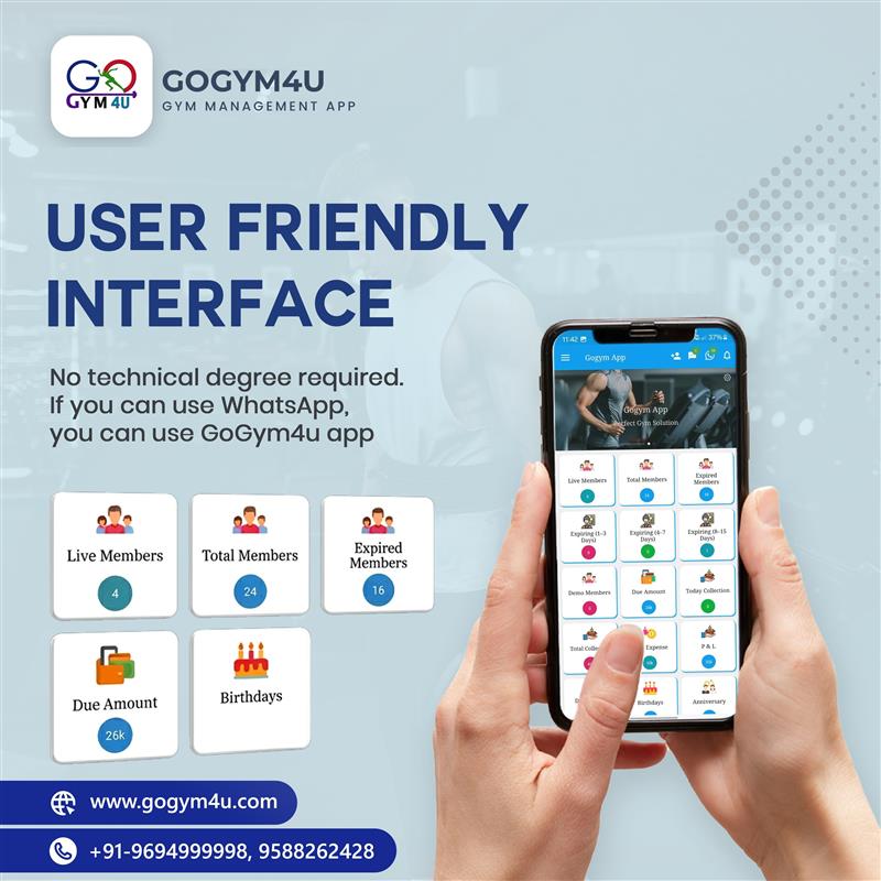  GoGym4U – The Leading Gym Management App for Modern Fitness Centers