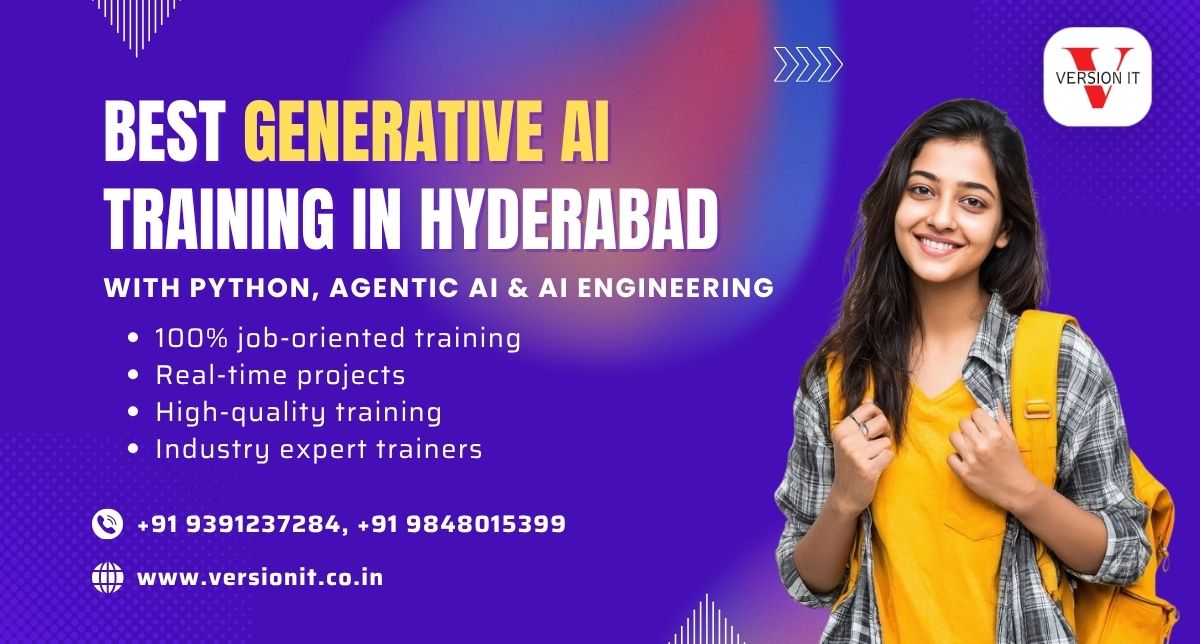  Generative AI Training in Hyderabad | Gen AI Course