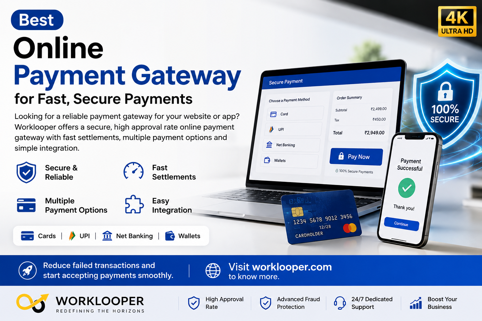 Best Online Payment Gateway for Fast, Secure Payments