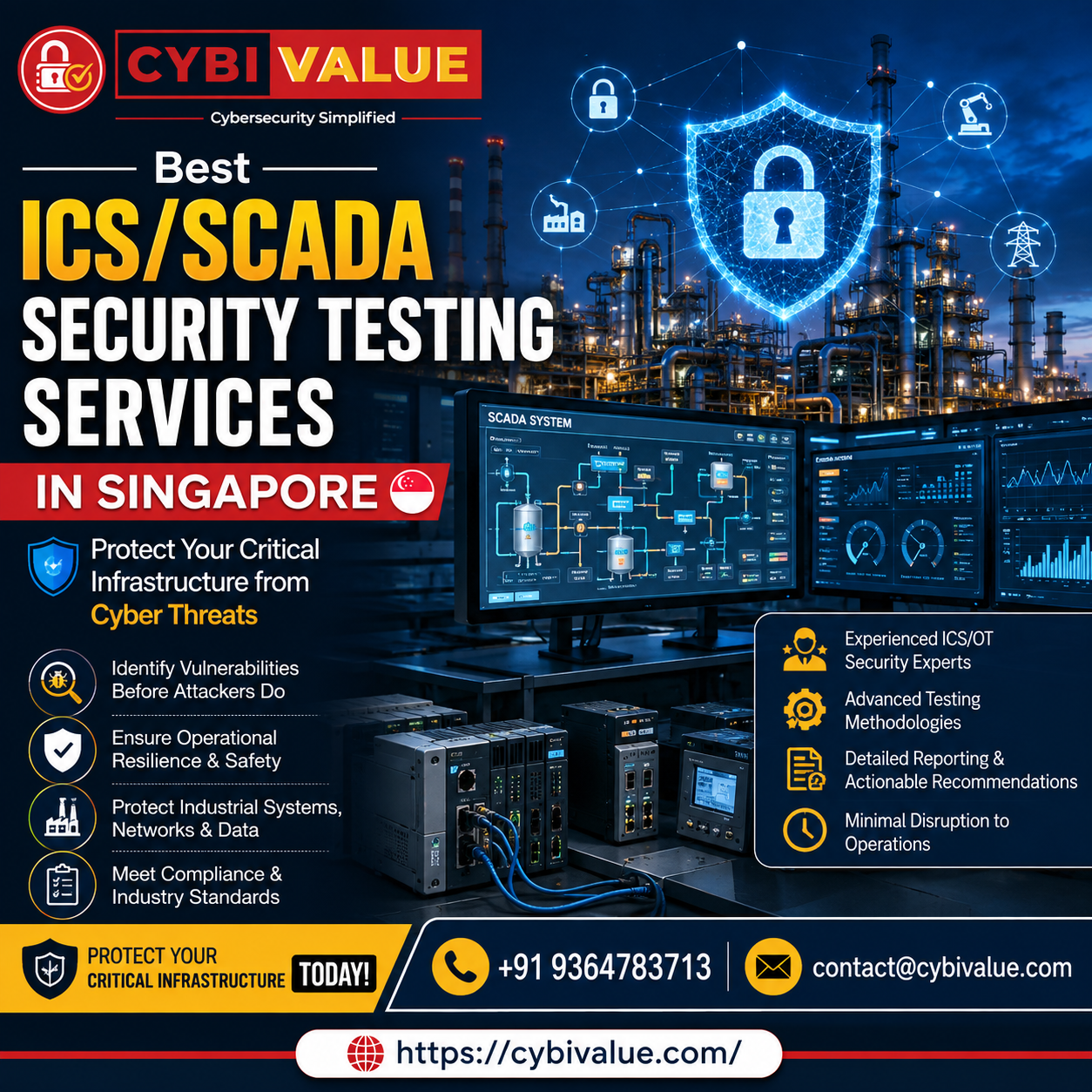  Best ICS/SCADA Security Testing Services in Singapore